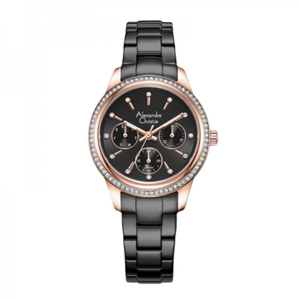 Alexandre Christie AC 2A62 Rosegold Black BFBBRBA